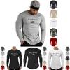 Men's Gym Bodybuilding Fitness Muscle Workout Crew Neck T-shirt With Soft Breathable Material