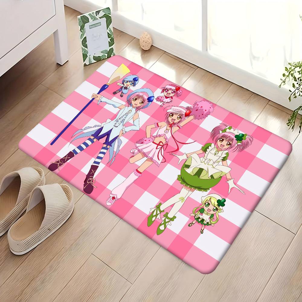 S-Shugo Chara Japonské Anime Podlahový Koberec Severský Styl Domácí Rohožka Koupelnové-Toaletní Podložky Ložnice Hotel Dekorativní Podložka