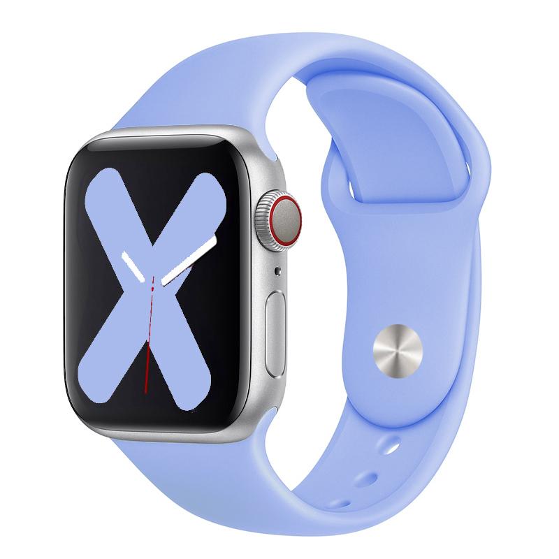 Strap For Apple Watch bands 44mm 45mm 40mm 41mm 42mm 46mm Sport Silicone correa smartwatch Bracelet iWatch Series 10 9 8 11 SE 3