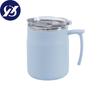 Travel Coffee Mug, Water Cups With Leak Proof Flip Cover, Handle, Double Layer Vacuum, Stainless