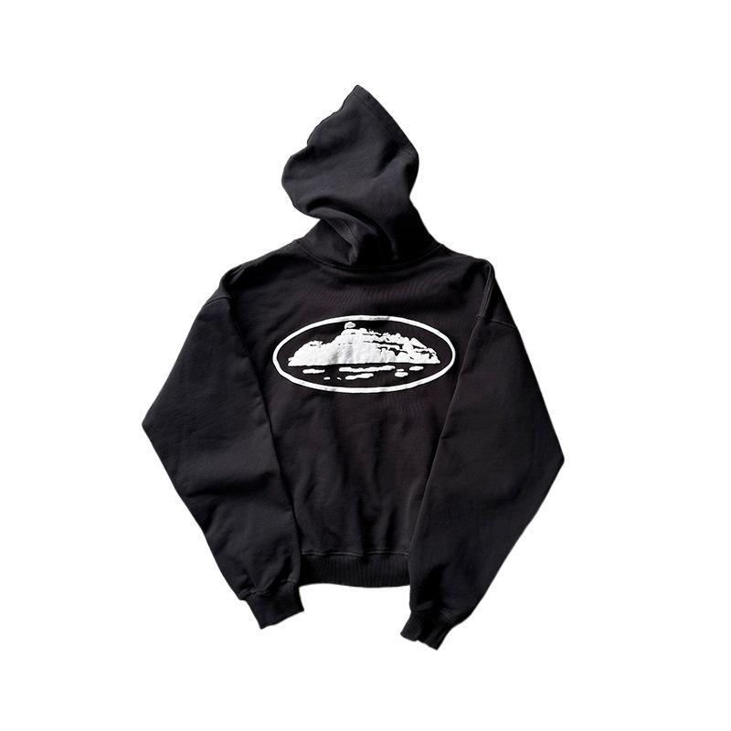 Alcatraz Tryck Fleecefodrad Unisex Zip-Up Hoodie