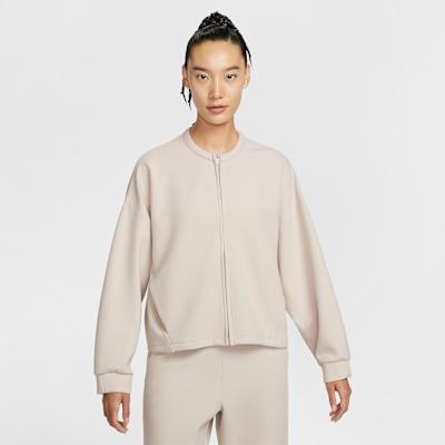 Nike 24.7 ImpossiblySoft Women s Dri-FIT Oversized Crew-Neck Full-Zip M