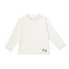 LUSON Kids' Fleece-Lined Half-High Collar T-Shirt