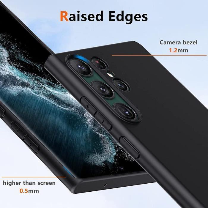 Coque de protection - Samsung - S23 Ultra - Silicone - Ultra Slim - Antichoc Noir