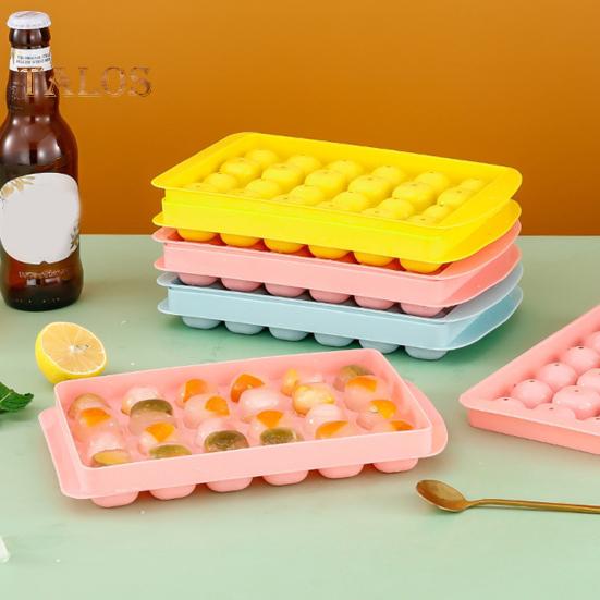 Ice Ball Mold Top Drain Hole DIY BPA Free Convenient Smooth Surface Ice Ball Mold Bar Accessory