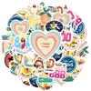 35pcs Cartoon Christian Stickers Spiritual Religious Religious Stickers Faith Decals For Guitar DIY Skateboard Laptop Luggage