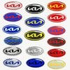 1 pièce 3D le plus récent KN emblème de volant en fibre de carbone Autocollant Volant de voiture Emblème d'intérieur de voiture Accessoires de style de voiture