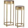 Gift Decor Lot De 2 Tables, Métal, 42,5 X 105 Cm