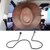 Cowboy Hat Holder for Car SUV Car Seat Hat Holder Protects Hat Shape Travel Hat Hanger for Truck Vehicle Accessory