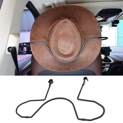 Cowboy Hat Holder for Car SUV Car Seat Hat Holder Protects Hat Shape Travel Hat Hanger for Truck Vehicle Accessory