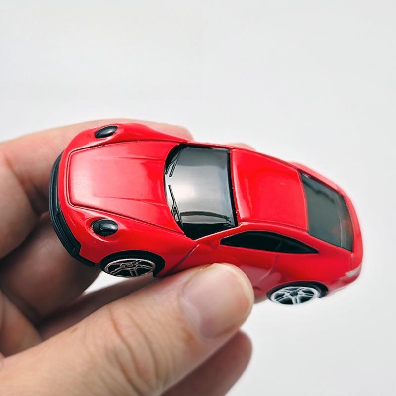 1/64 Mini Scooter Model Set Toy Car Simulation Alloy Boy Can Open The Door Toy Car Cross-border Wholesale
