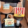 Cute Capybara Thermal Lunch Bag Cartoon Portable Lunch Box Insulated Food Storage Bag For Women Girl Kids