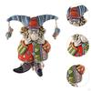 Clown Wind Chime Hanging Ornament Funny Gift Home Decor for Porch Outdoor