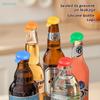Silicone Beer Bottle Cap Leak-Proof Preservative Cover Bottle Cover Vinegar Soy Corktail Lid Wine Savers Bar Accessories