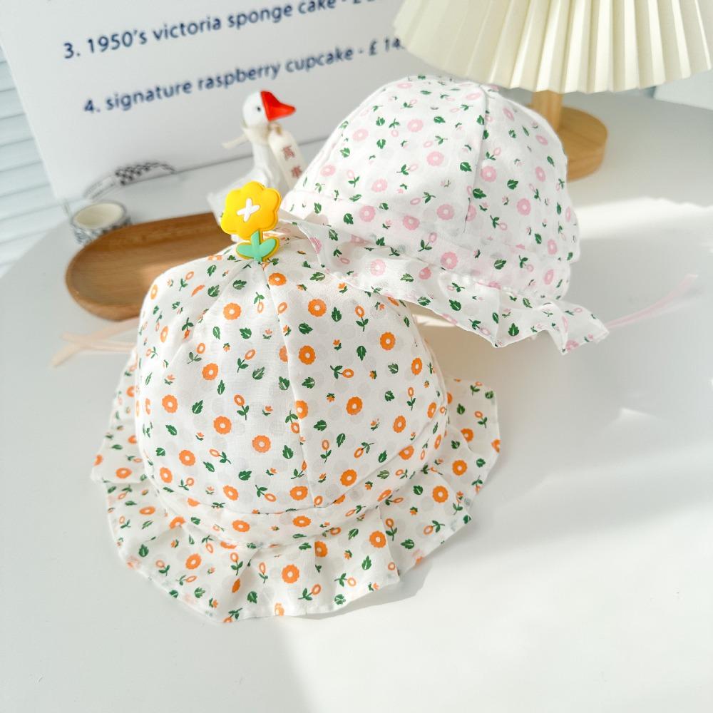 Thin Cotton Adjustable Baby Fisherman Hat Cute Thin Baby Hat Adjustable Baby Fisherman Hat