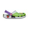 Crocs EVA Fashion Versatile Cartoon Children's Sandals Green Grey Medium Children