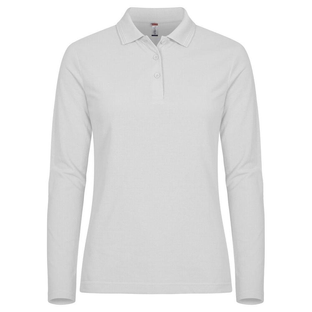 Clique Womens/Ladies Manhattan Long-Sleeved Polo Shirt