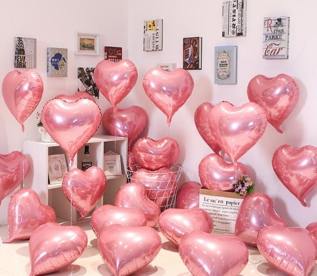 

Свадебное украшение своими руками, воздушные шары «Любовь», День, романтическое предложение для дома, украшение «С Днем рождения», праздничные воздушные шары розовый