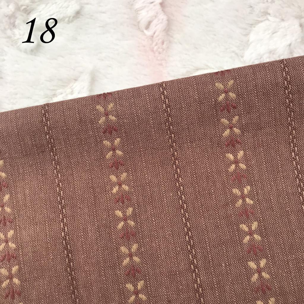 Lattice series DIY Japan Little Cloth group Yarn-dyed fabric,for sewing Handmade Patchwork Quilting ,For Sewing Doll clothes