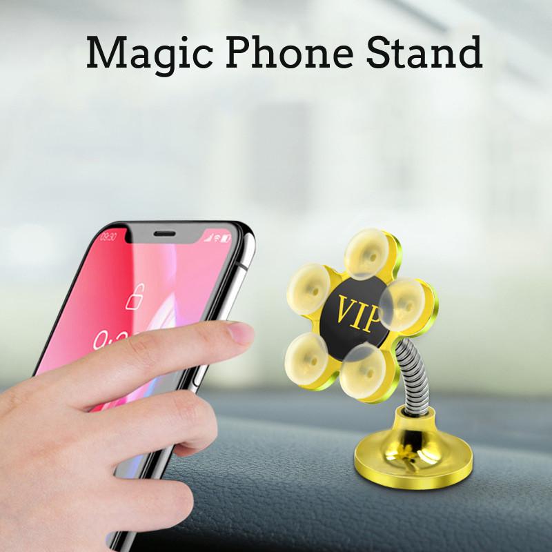 Universal In Car Sucker Stand Holder 360 Degree Rotating  Phone Holder