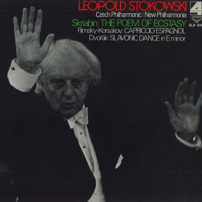 LP Record LEOPOLD STOKOWSKI, CZECH PHILHARMON - Scriabin: Ecstasy Op. 54 / Rimsky-K SLA6009 LONDON Japan Classical Used