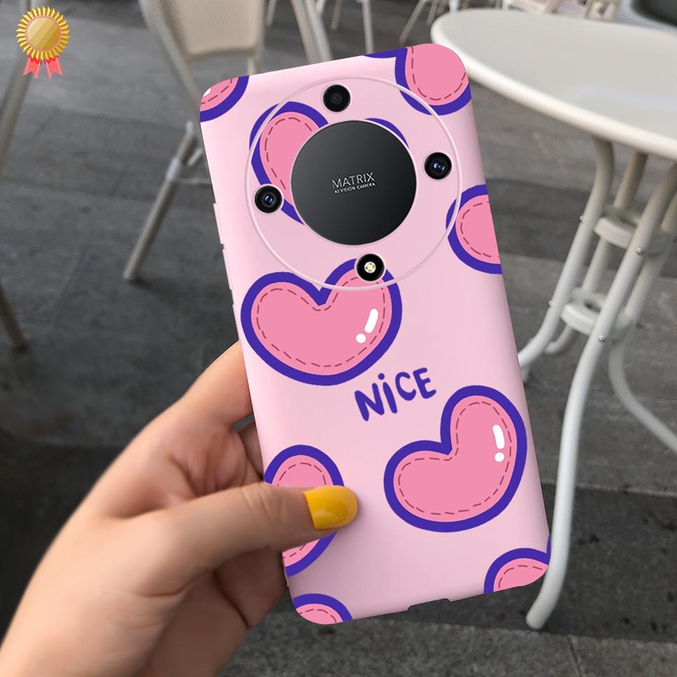 Luxury Case For Honor X9a Soft TPU Capa COOL New Cute Animal Painted Back Coque For Honor X9a X8A X7A 9XA 8XA 7XA  Bumper Bags