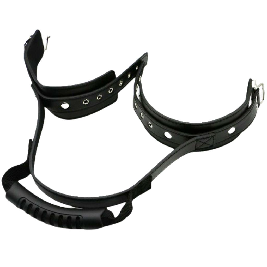 SM Bondage Handcuffs Soft Lift Adjustable Leather Handcuffs For Women Sex Toys Restraints Fetish Sexual Cuffs For Adult Couples