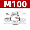 304 Stainless Steel Thickened U-Shaped Pipe Buckle Clamp for Hose and Water Pipes