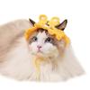Cat Hat Pets Knitted Cosplay Hat Halloween Christmas Party Costume Headwear Dress-up Accessories for Puppy Cat Kitten