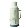 Large Capacity Insulated Thermos Flask - Ideal for Students & Dorms with Retro Plastic Shell