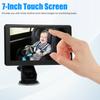 Baby Car Camera, 7  Back Seat Baby Car Mirror with Infrared Night Vision, Video Recording Function, Clear Wide View,
