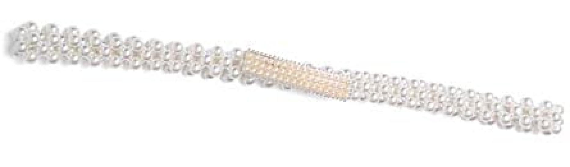 

Декоративный Юката Оби Оби Серебряный [Dita] Женский Шнурок, Жемчуг, Легкий, Оби, Украшение, Застежка, 2. серебряный