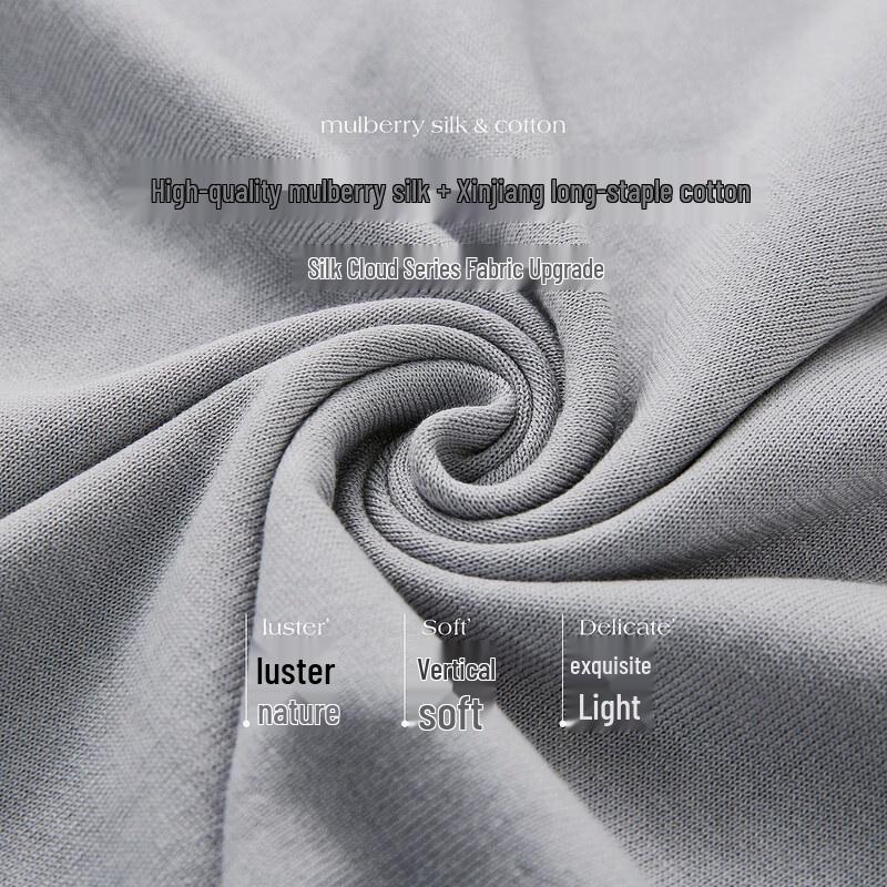 Women's Mulberry Silk Blend Cartoon Cat Knit Tee