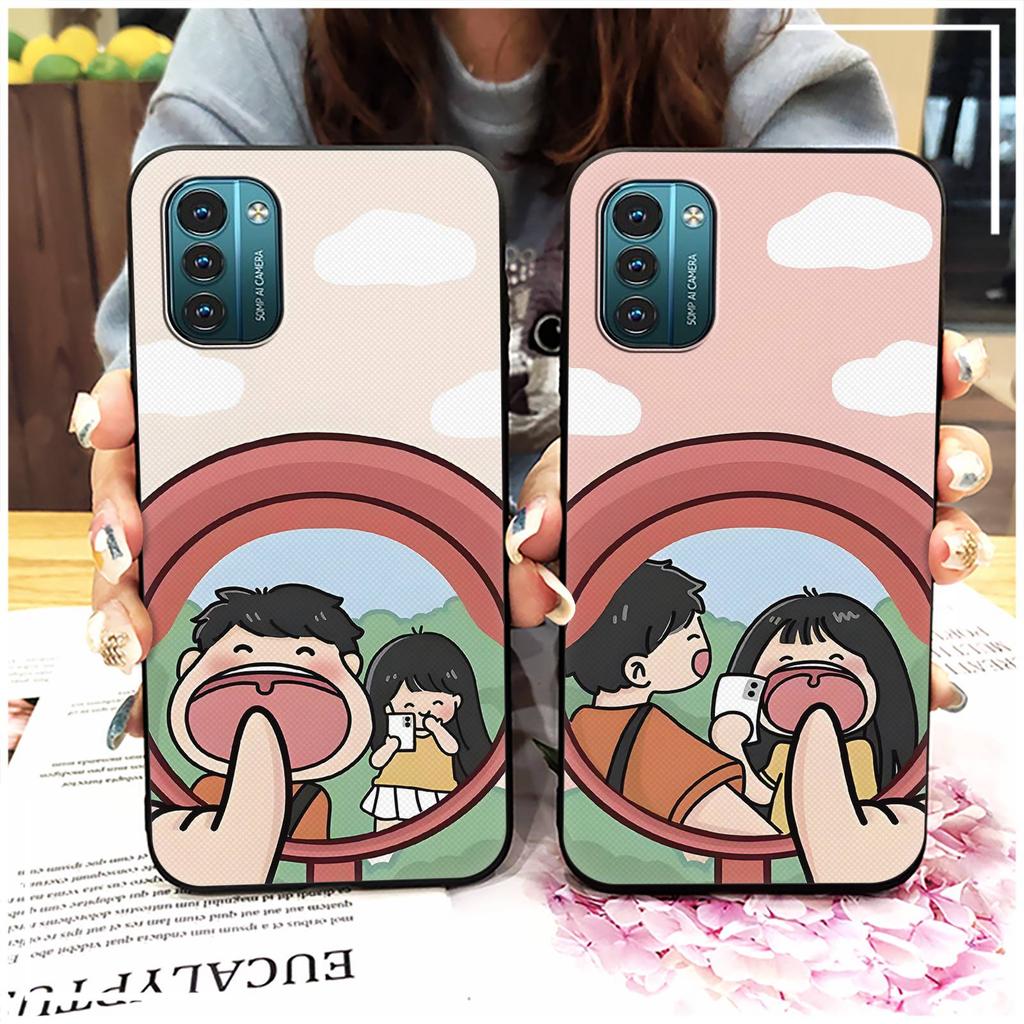 Back Cover Anti-dust Phone Case For Nokia G11/G21 Fashion Design TPU Graffiti Silicone Protective Durable Waterproof