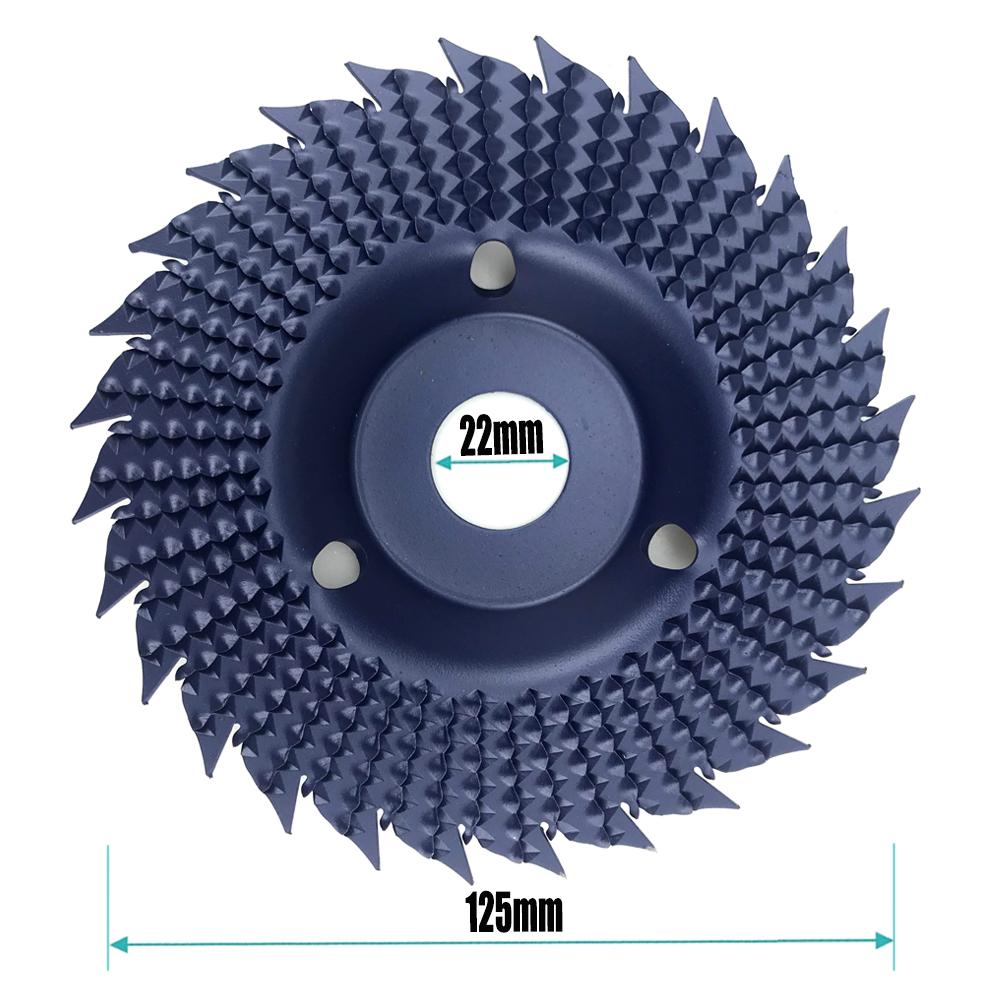 New Hot 22/125mm Grinding Disc of Angle Grinder For Wood Polished Sharpening Fit Angle Grinder 125