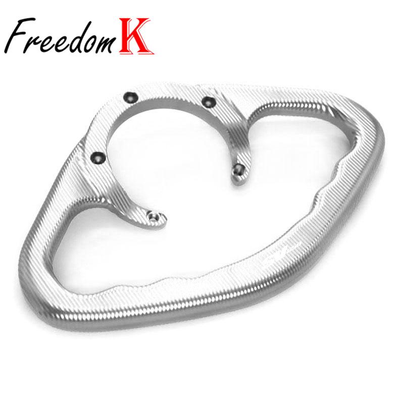 

Для мотоцикла SUZUKI SV650 SV650S SV 650 S ЧПУ Пасажирські рукоятки Рукоятки ручки танка Ручки поручнів срібний