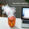 In Stock Hot Sale Unique Halloween Gift Pumpkin Lamp Diffuser Silent Humidifier Warm Light Household Fragrance Aroma Diffuser