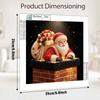 DIY Christmas Santa Claus Pearl Painting Kit for Festive Crafting. Home Wall Decoration