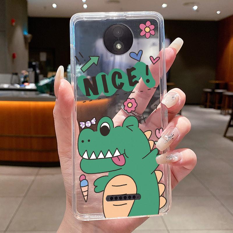 Phone Case For Motorola Moto C / Moto C Plus Butterfly Bow Protective Cases MOTOC Moto CPlus Transparent Soft Silicone TPU Cover Motorola Moto C Plus