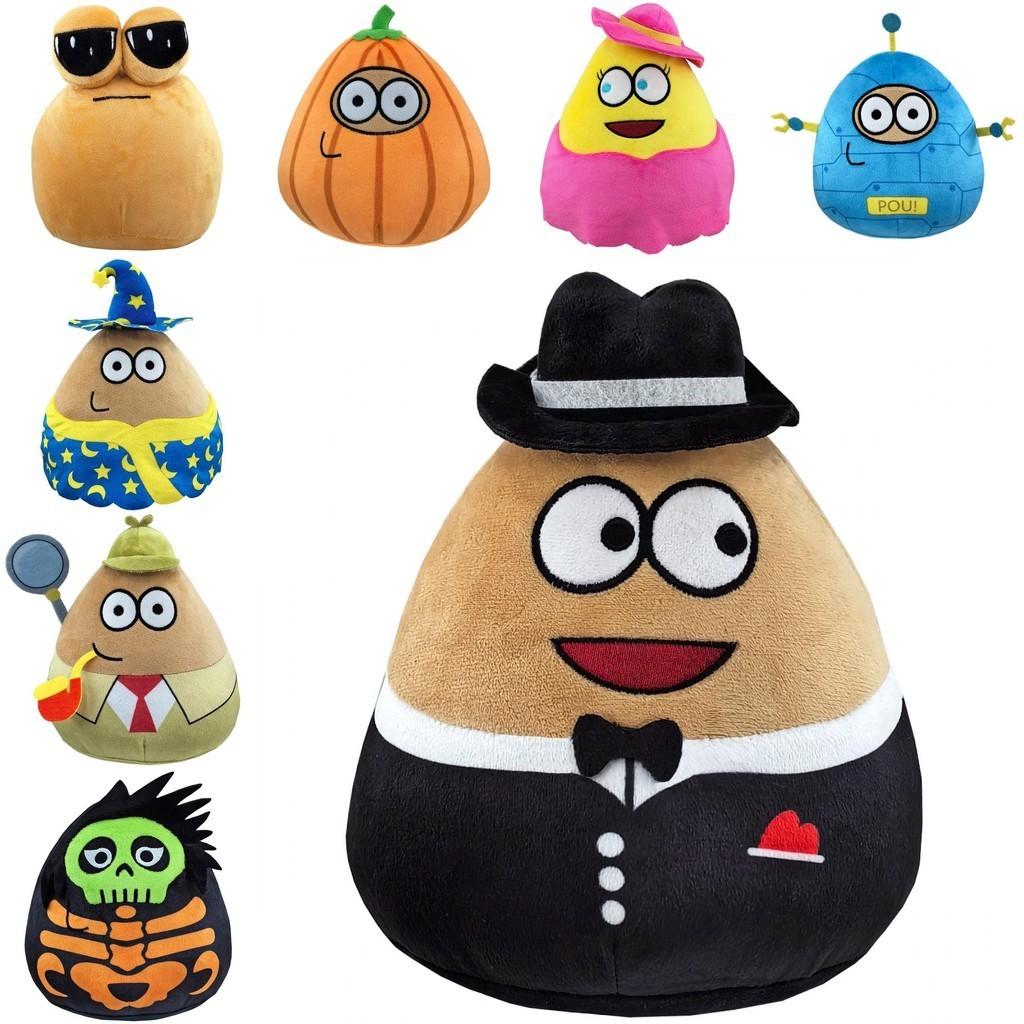 Fofo Meu Animal de Estimação Alienígena Brinquedo de Pelúcia Boneca Pou Personagem de Fruta Recheado Pelúcia Curta Macia