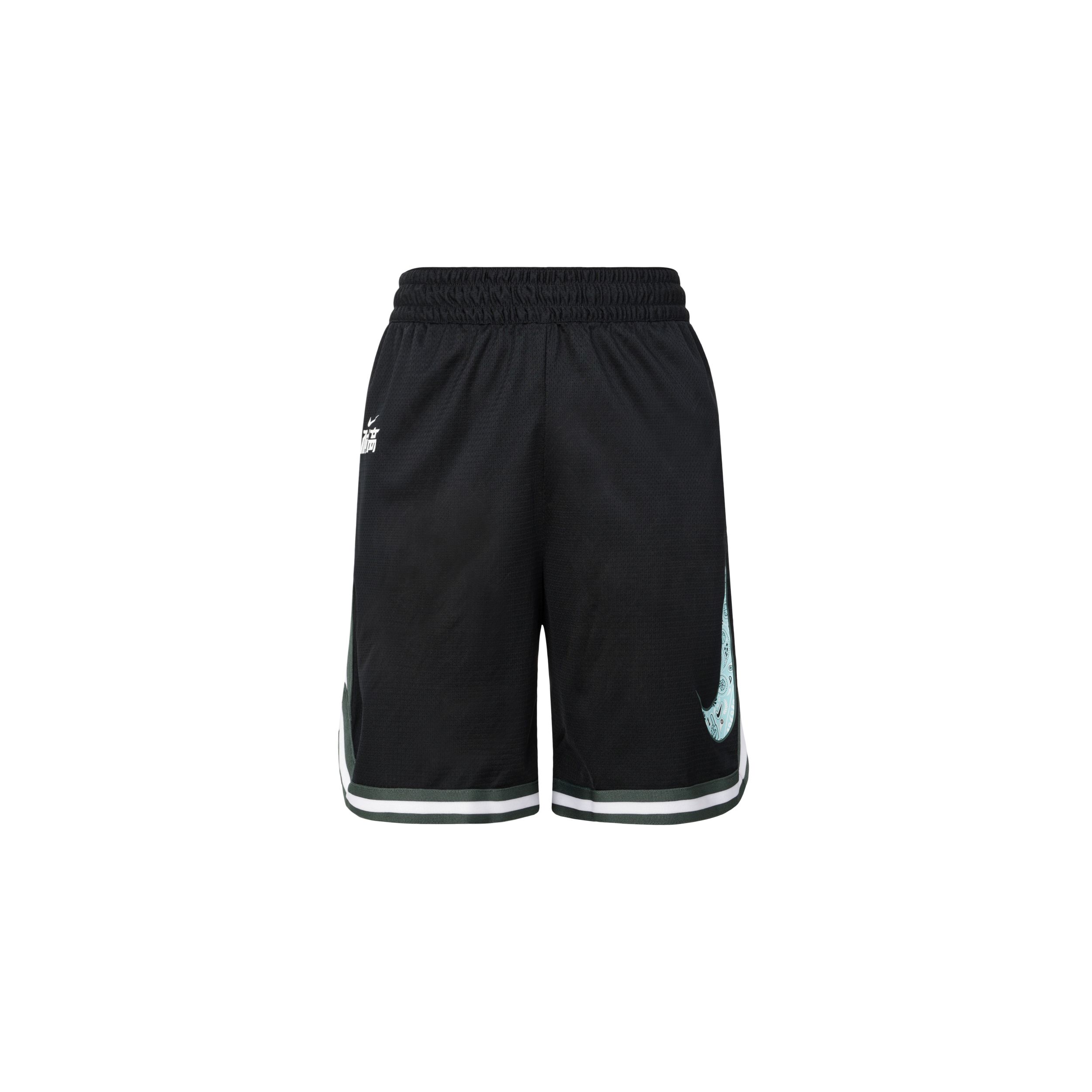 

Nike SS23 Basketball Series DNA CHBL Colorblock Quick-Dry Casual Shorts Men Bottoms Black HF6146-010 M