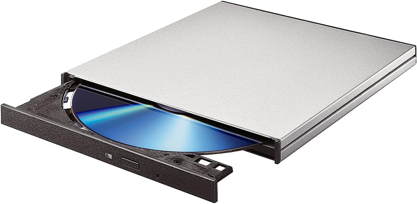 

DATA Portable Drive Compatible Silver I-O Blu-ray Type-C Win/Mac BRP-UC6S