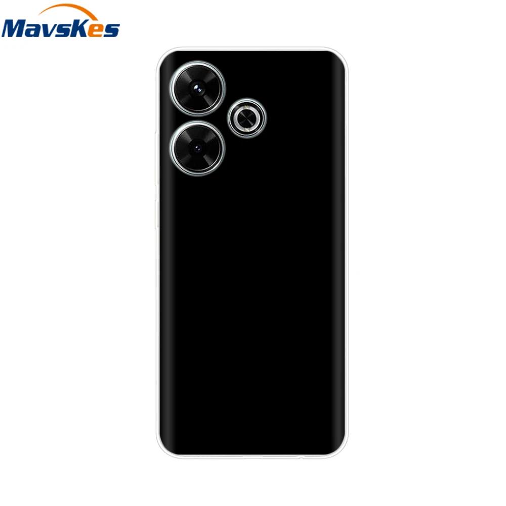 

Mobile Phone Bag Case for Xiaomi Poco M6 4G Redmi 13 4G Shockproof Shell Back Cover For Xiaomi Redmi 13 PocoM6 4G Cases Coque Poco M6 4G