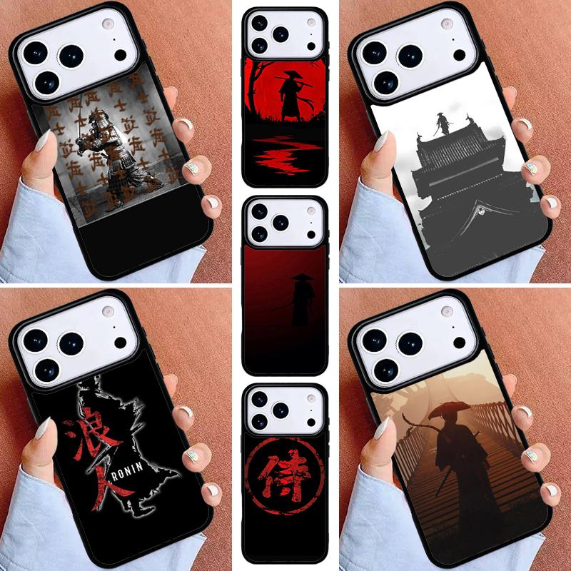 Aikido Samurai Warrior Phone Case for iPhone 16e 15 14 13 12 17 Pro Max Plus Air 17pro Cover Coque