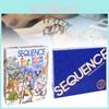 Fun And Engaging Sequence Game Classic Board Game For Family And Friends Gatherings