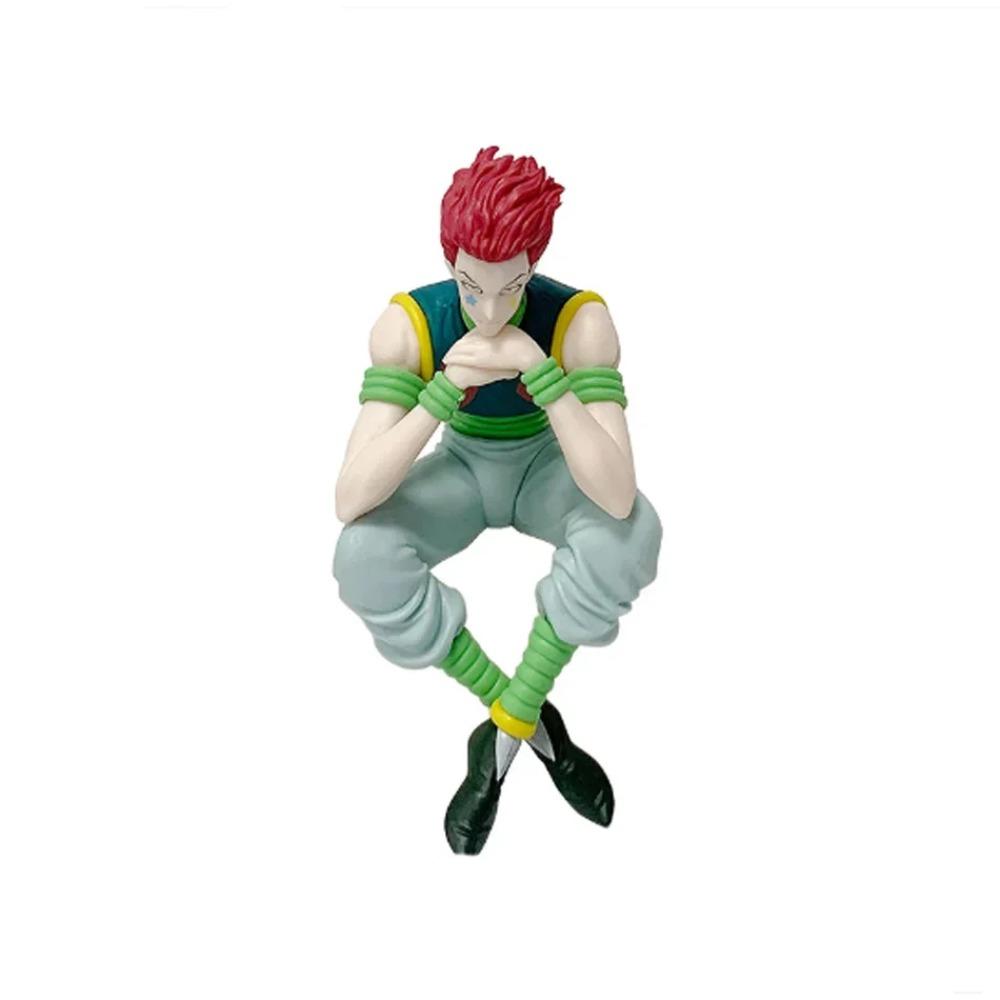 11.5-14cm Hunter×Hunter Anime Figure Kurapika Action Figure Chrollo Illumi Hisoka Figurine Collection Noodle Stopper Model Toys