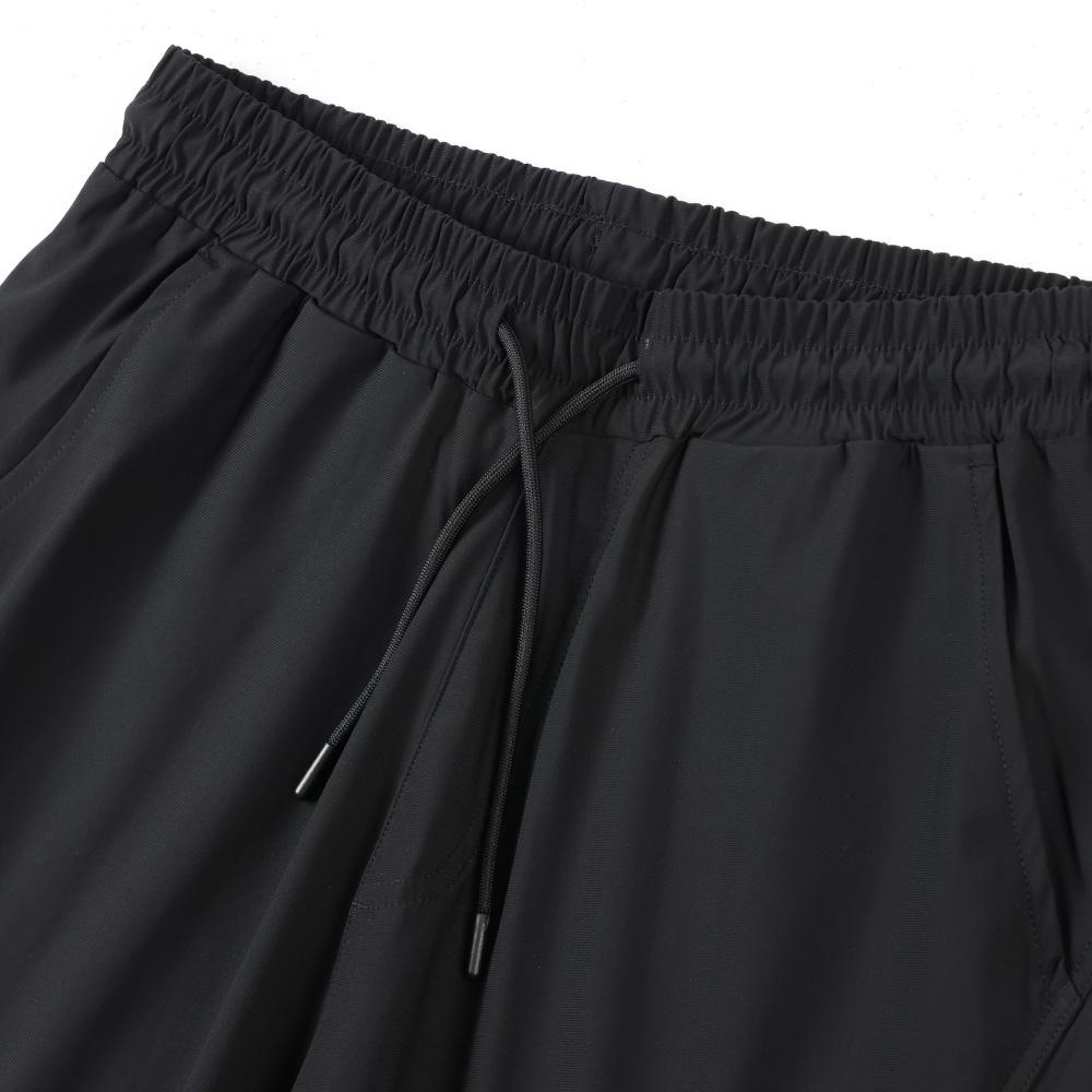 INTERCREW Zipper Detail 3/4 Cooling Pants Black Ita2Pm22Abk