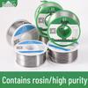 Runbo Electric Soldering Iron with 0.8mm Low-Temperature Stainless Steel Copper Welding Wire
