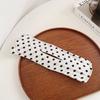 Solid Color Polka Dot Twist Hair Clip for Women Elegant Hairband Lazy Fashion Hair Curler Hair Accessories