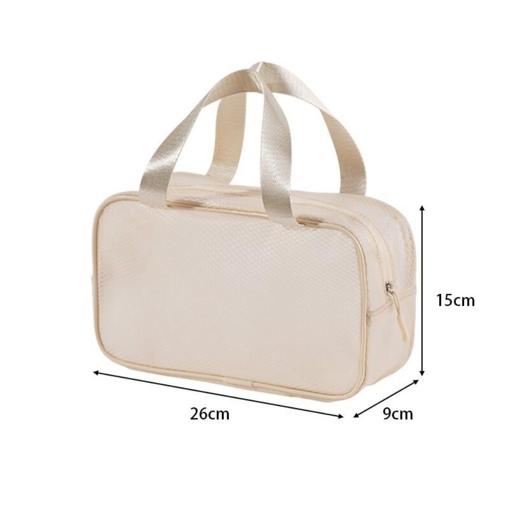 Handheld Mesh Makeup Bag Large Capacity Make Up Organizer Case New Cosmetic Bag  Travel